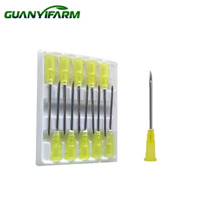 Weterynaryjna jednorazowa igła do wstrzykiwań